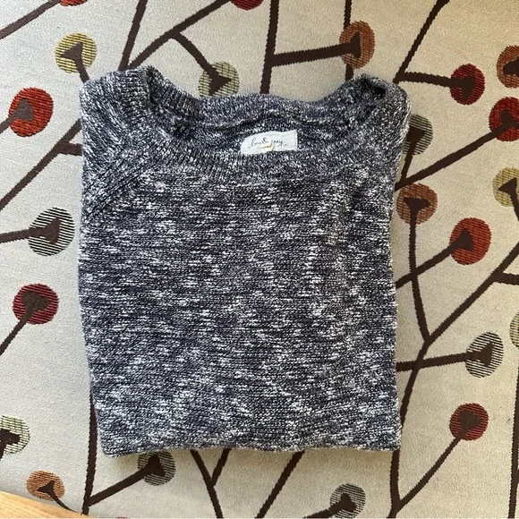 Lou & Grey Lightweight Woven Sweater size XS - Picture 2 of 9